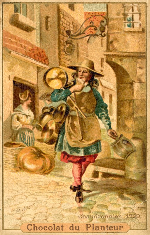 Coppersmith, 1720 by French School