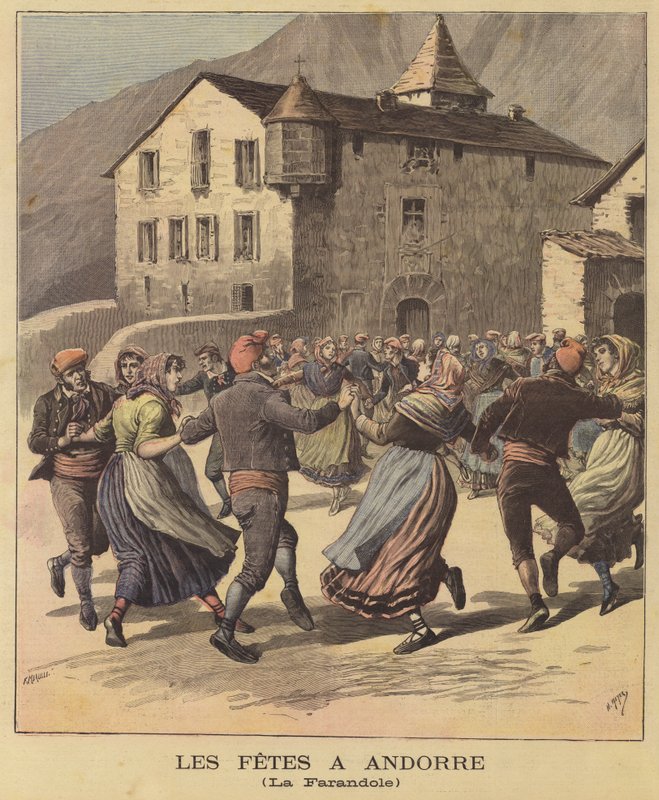 Festival in Andorra by French School