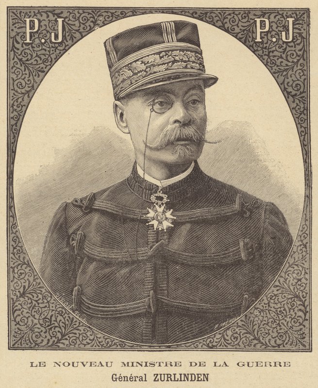 General Zurlinden, New French Minister of War by French School