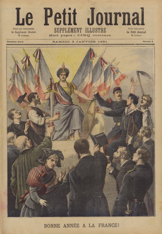 Happy New Year to France by French School