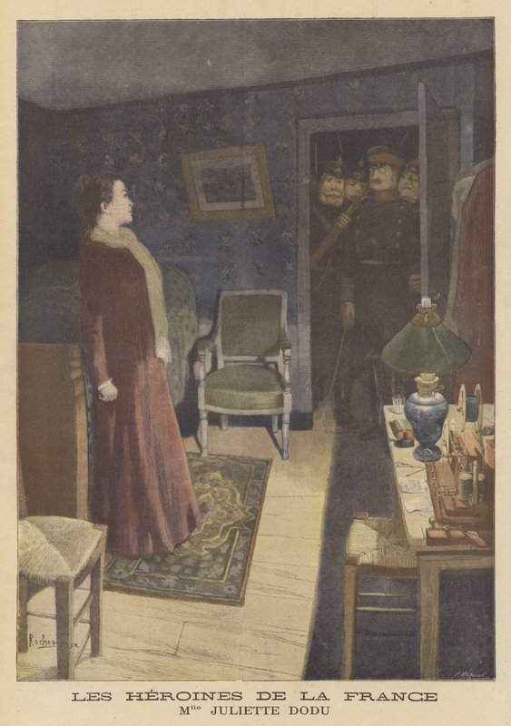 Heroines of France: Juliette Dodu by French School