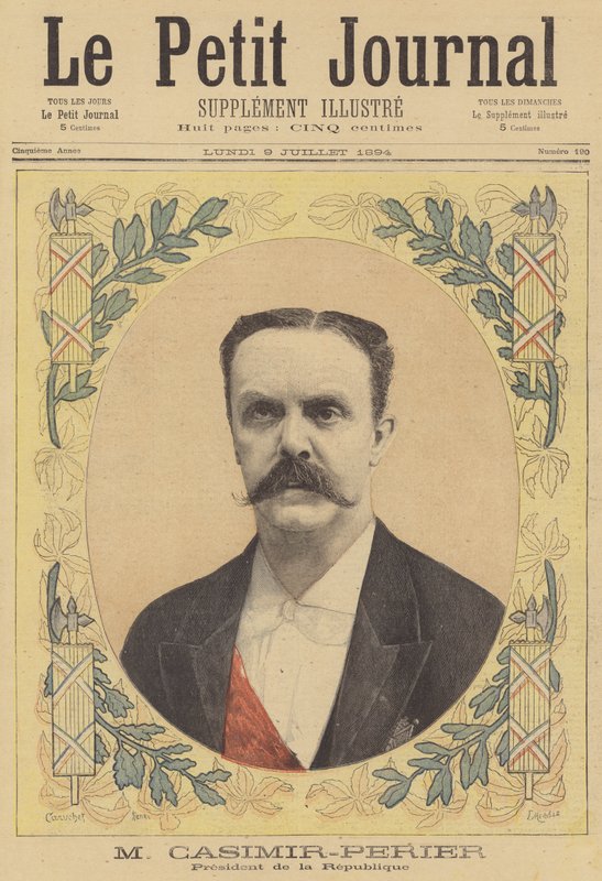 Jean Casimir-Perier, President of the French Republic by French School
