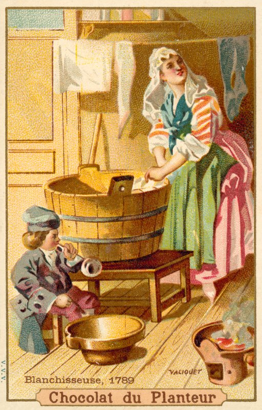Laundrywoman, 1789 by French School