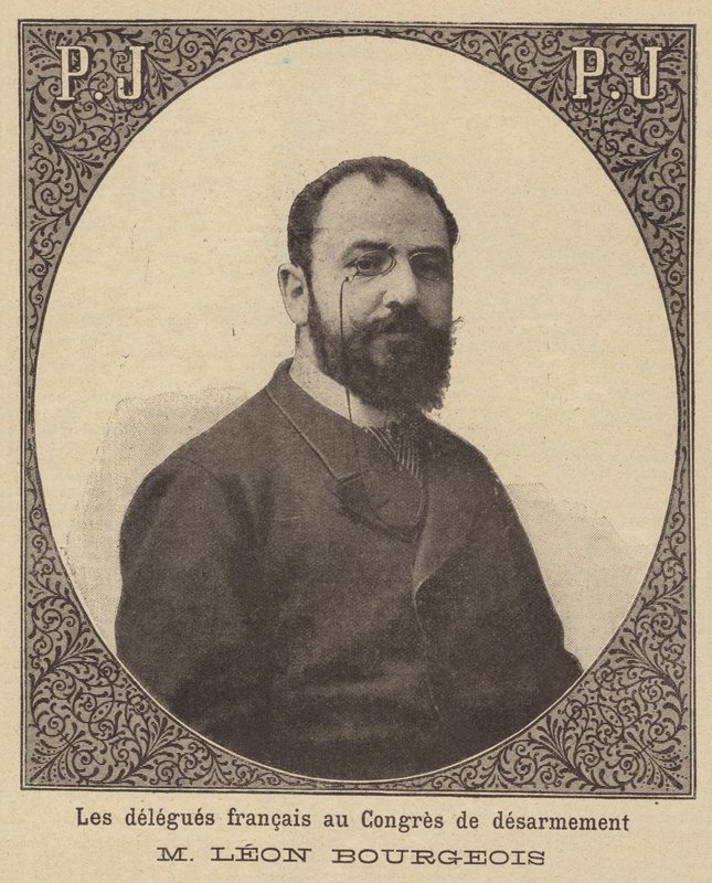 Leon Bourgeois, French delegate to the Hague Peace Conference of 1899 by French School