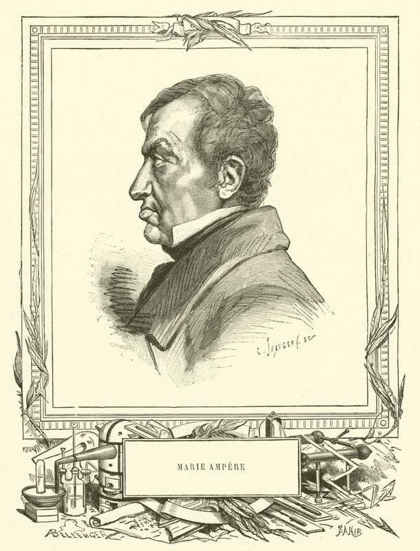 Marie Ampère by French School