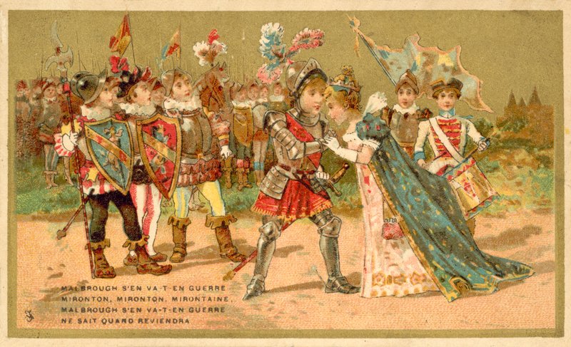 Marlbrough sen va-t-en guerre, popular French folk song by French School