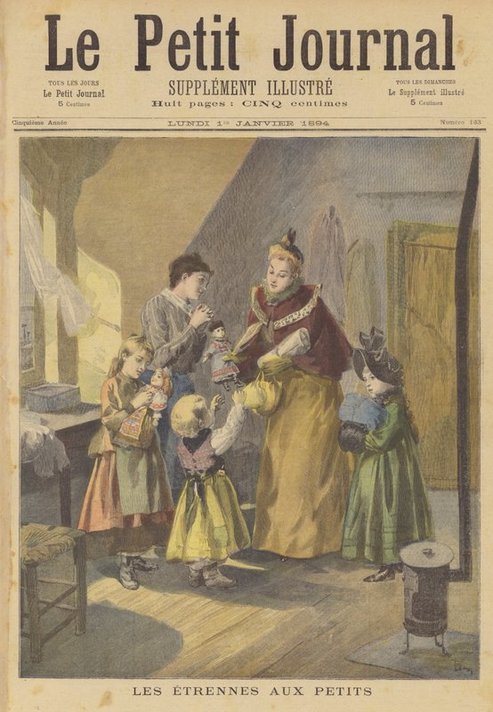 New Year gifts for the little ones by French School