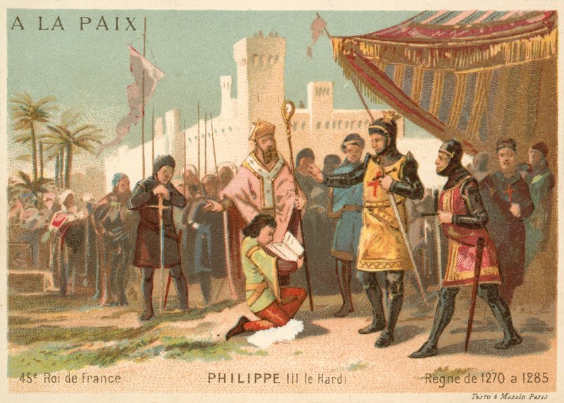 Philip III of France by French School