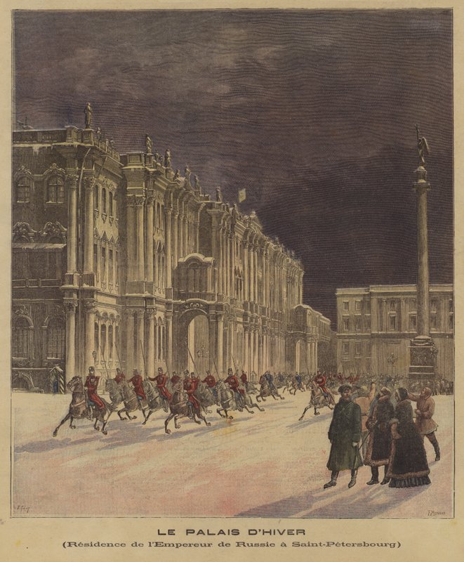 The Winter Palace by French School
