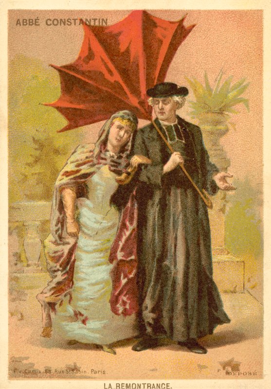 The remonstrance. Scene from L