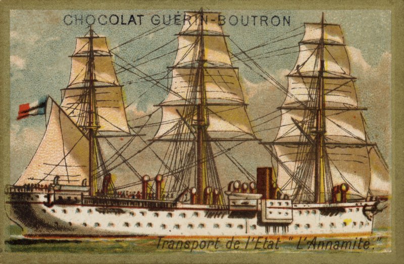 Transport Ship Annamite by French School