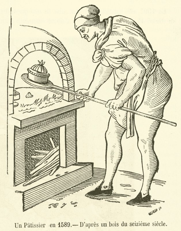 A Pastry Chef in 1589 by French School