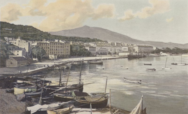 Ajaccio, Port and City by French Photographer