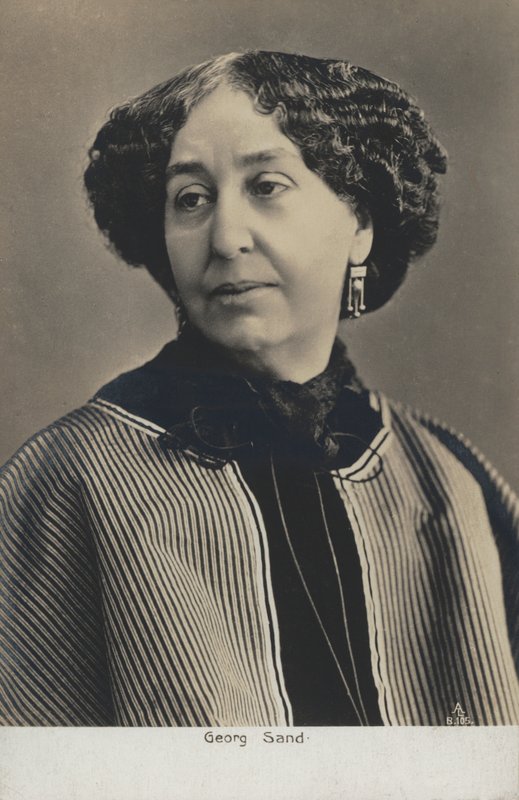 Amantine Lucile Aurore Duplin (pseudonym George Sand) (1804-1876), French novelist by French Photographer