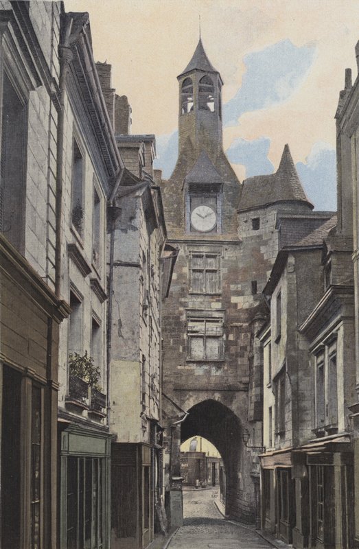 Amboise, Belfry, East Side by French Photographer