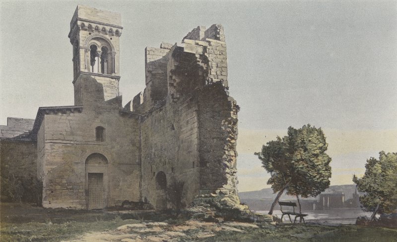 Beaucaire, Castle Chapel (Saint-Louis Chapel) by French Photographer