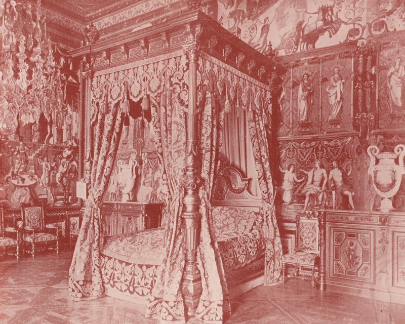 Bed Room of Anne of Austria, Fontainebleau by French Photographer