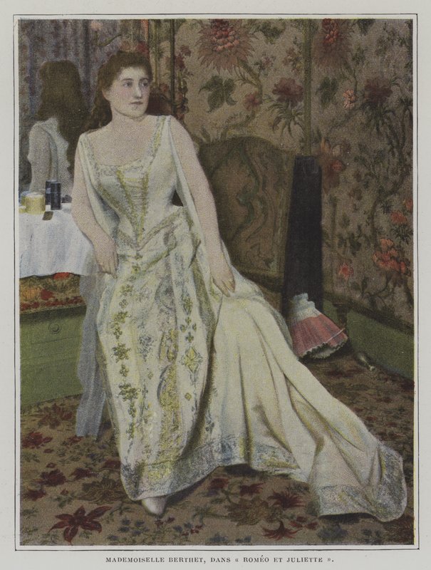 Belgian soprano Lucy Berthet as Juliet in Charles Gounod