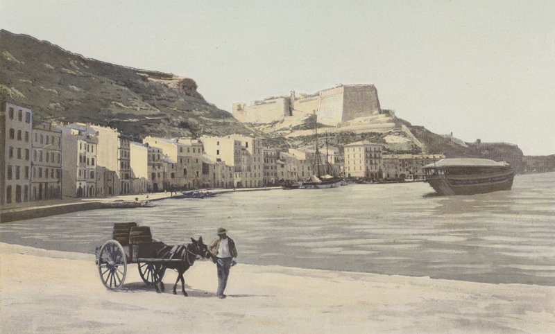 Bonifacio, Port by French Photographer