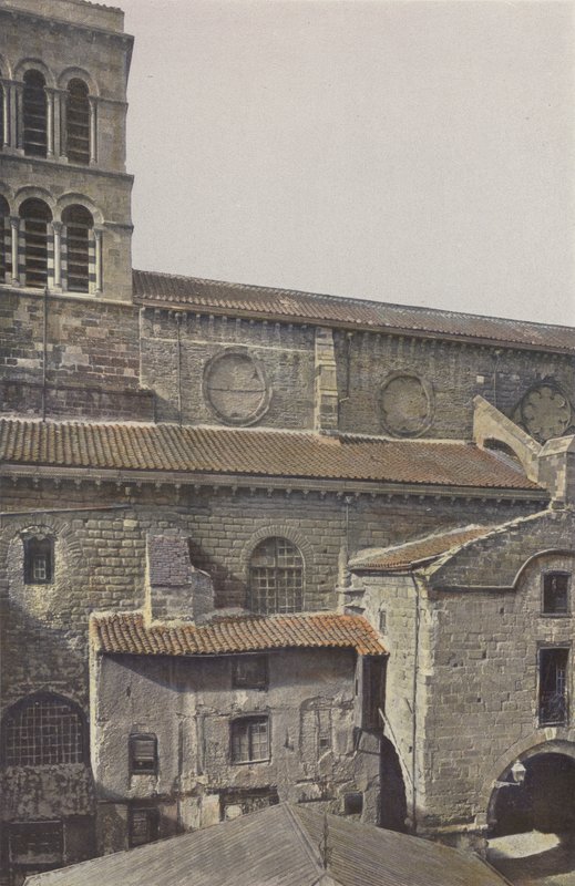 Brioude, Saint-Julien Church, South Lateral Porch by French Photographer