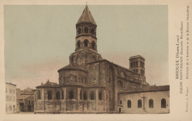 Brioude, Haute-Loire, Église Saint-Julien by French Photographer