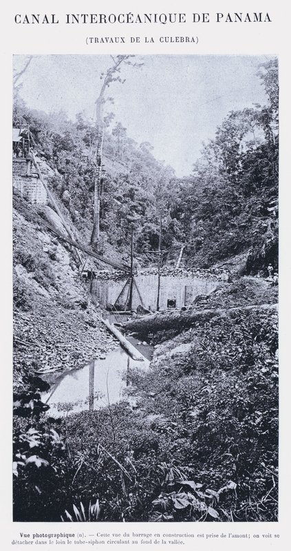 Canal Interoceanique De Panama, Travaux De La Culebra by French Photographer