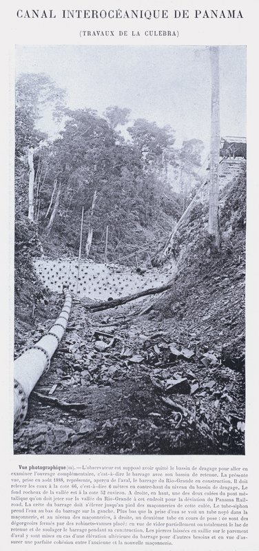 Canal Interoceanique De Panama, Travaux De La Culebra by French Photographer