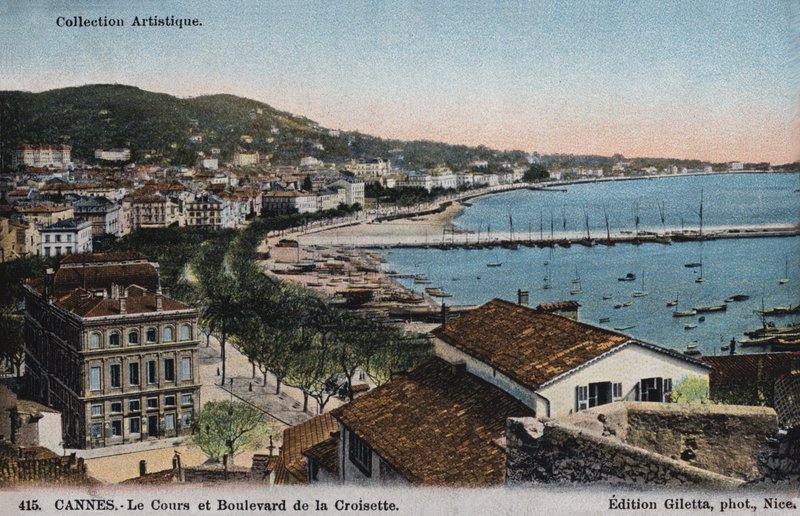Cannes, Le Cours et Boulevard de la Croisette by French Photographer
