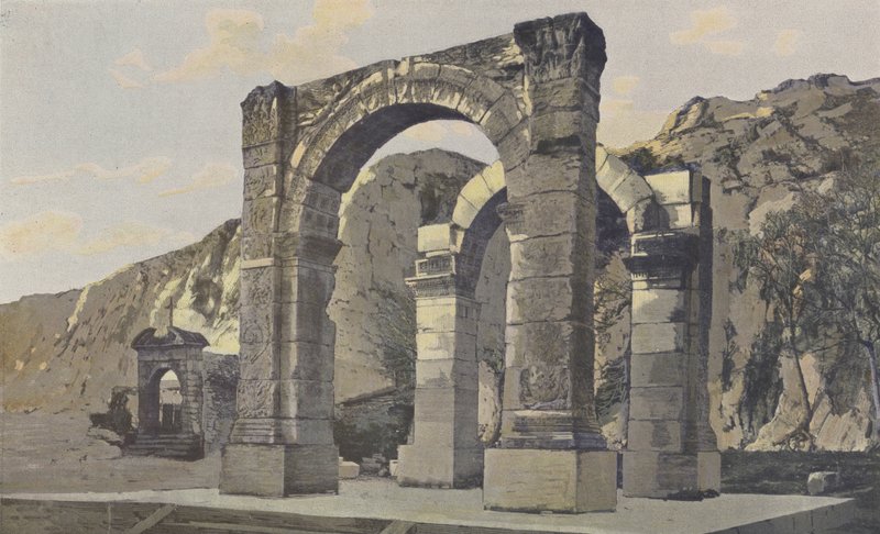 Cavaillon, Roman Triumphal Arch by French Photographer