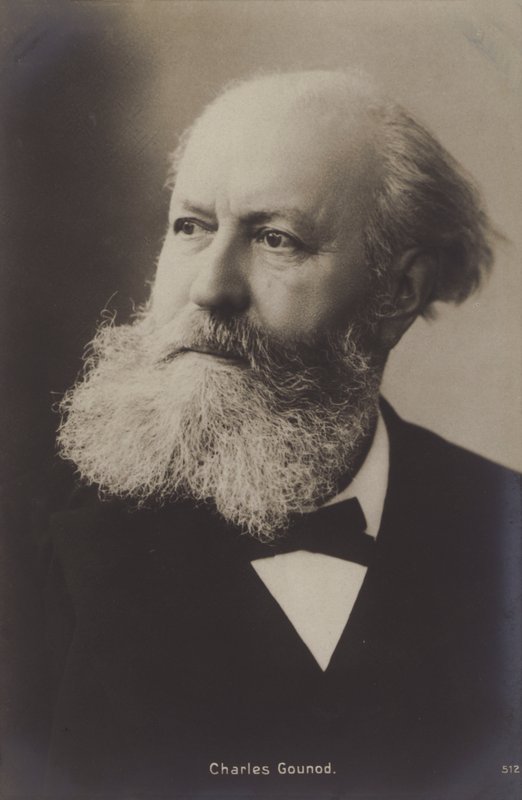 Charles Gounod by French Photographer
