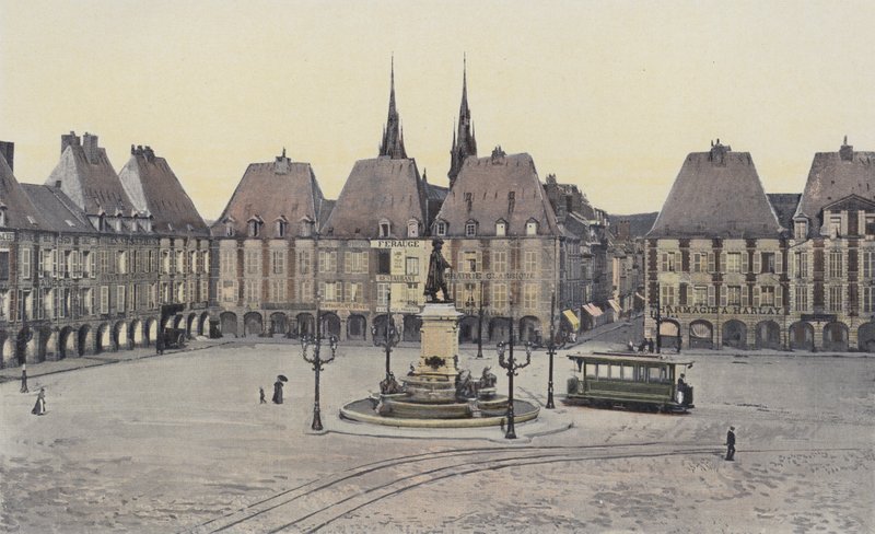 Charleville, Ducal Square by French Photographer
