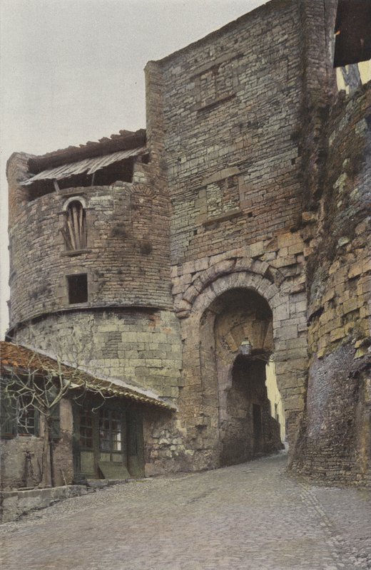 Cordes, City Gate by French Photographer