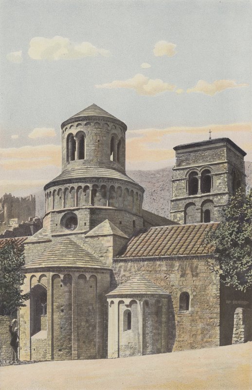Cruas, Church, NE View by French Photographer
