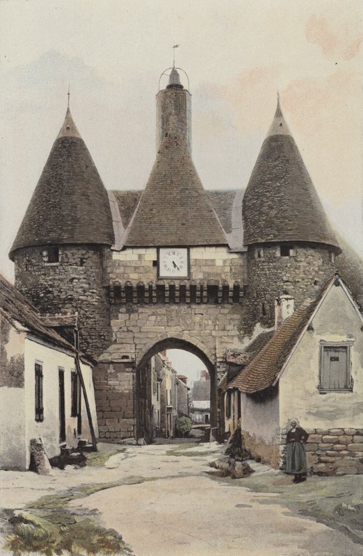 Deols, Old City Gate by French Photographer