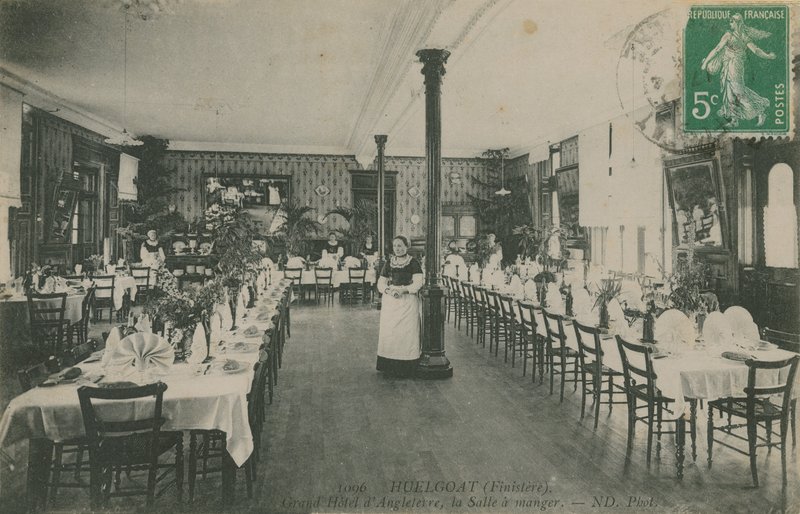 Dining room of the Grand Hotel d