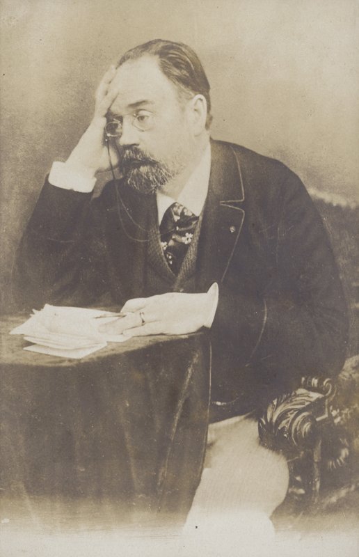 Emile Zola by French Photographer