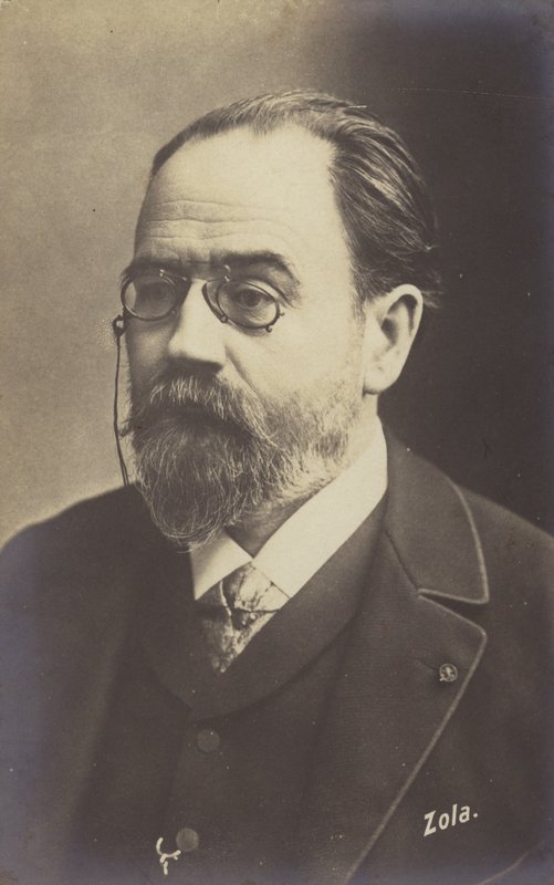Emile Zola by French Photographer