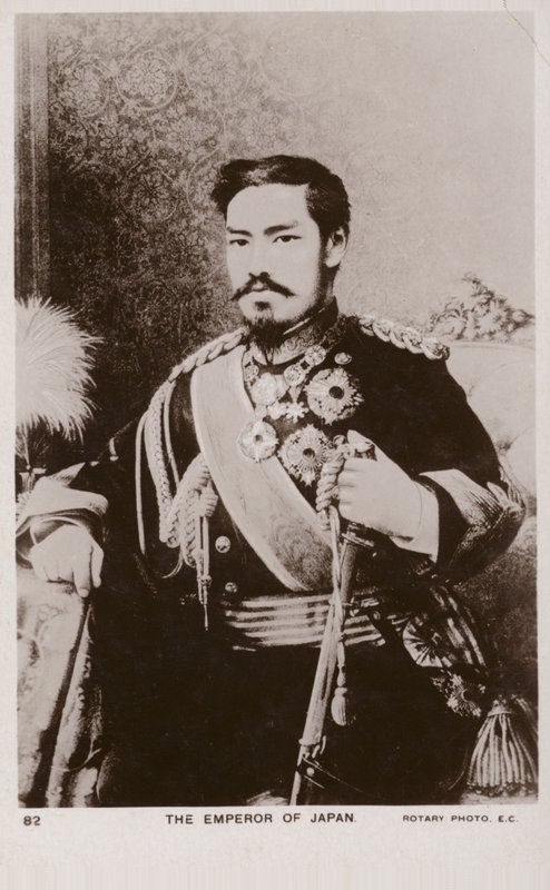 Emperor Meiji by French Photographer