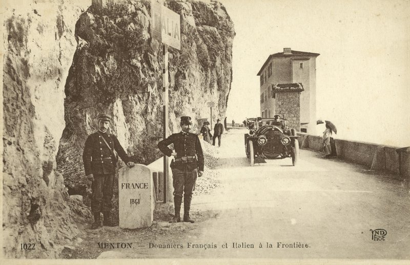 French-Italian Border, Menton by French Photographer