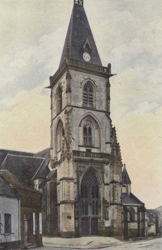 Gamaches, Church by French Photographer