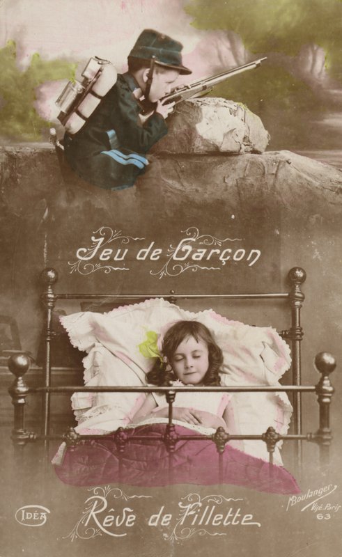 Game of the Boy and Dream of the Girl by French Photographer