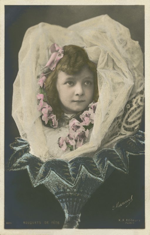 Girl in a Flower by French Photographer