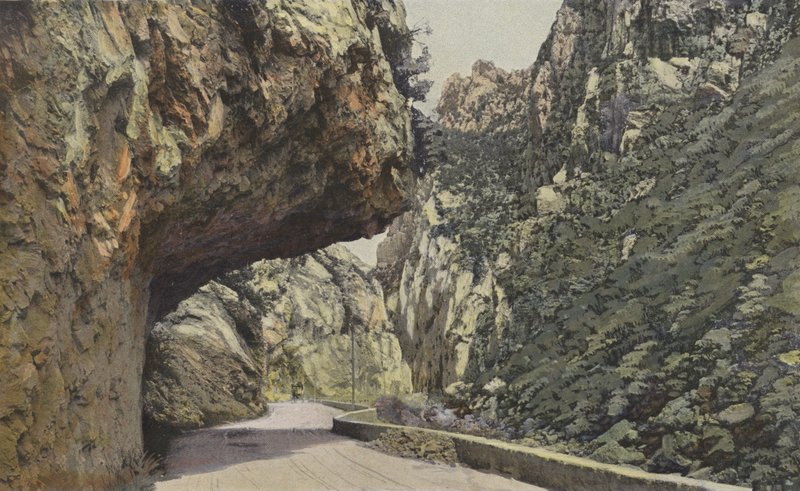 Gorges of Aude, Pierre-Lys Gorge, Downstream from Axat by French Photographer