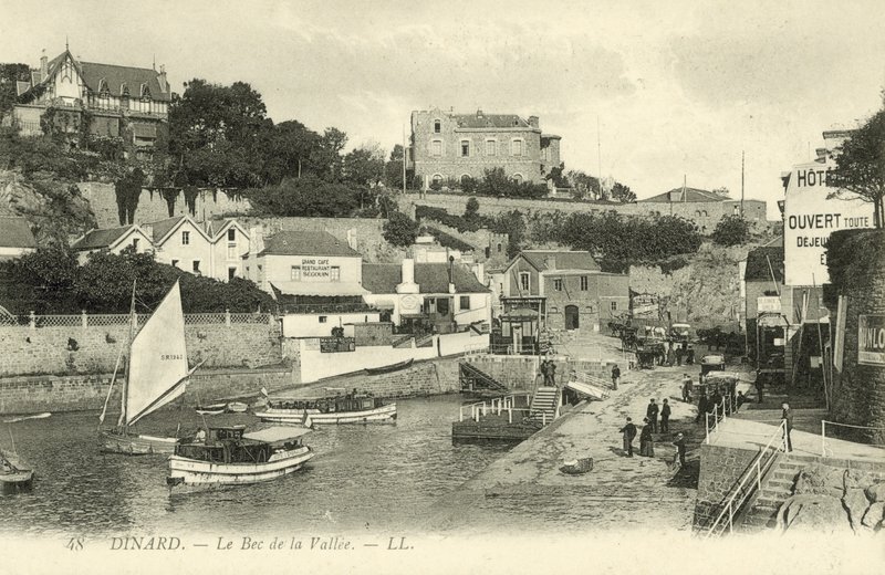 Harbour, Dinard by French Photographer
