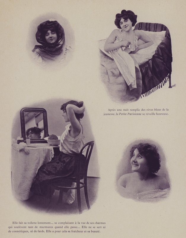 Illustration for Petites Parisiennes (Young Working Girls in Paris) by French Photographer