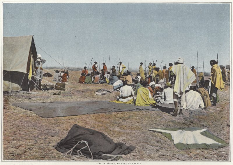 In the Desert, Beyond Harar by French Photographer
