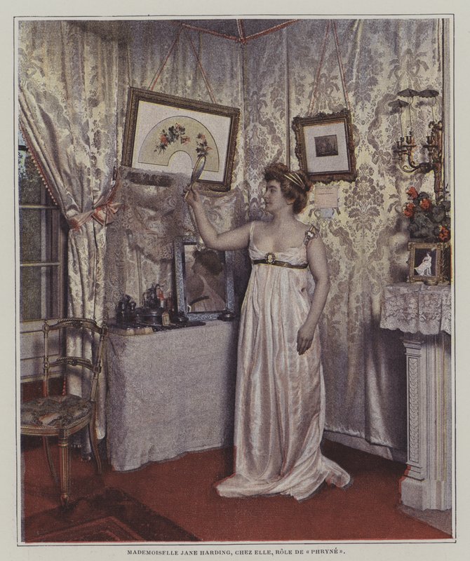 Jane Hading, French Stage Actress by French Photographer