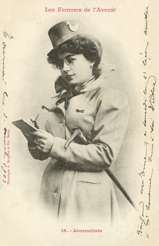 Journalist, Woman of the Future by French Photographer