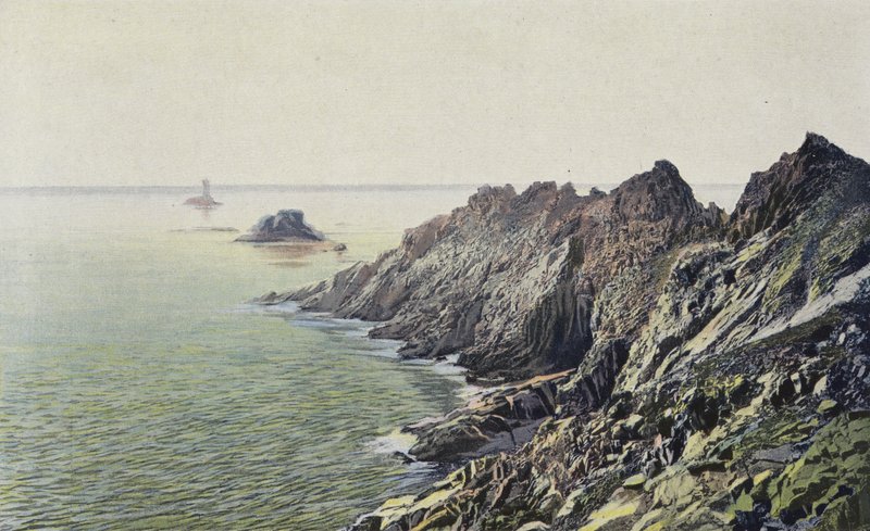 La Pointe Du Raz De Sein, Eastern View by French Photographer