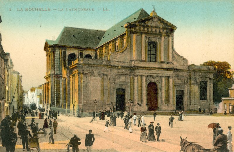 La Rochelle, The Cathedral by French Photographer